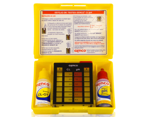 Estojo de Testes - Cl/pH